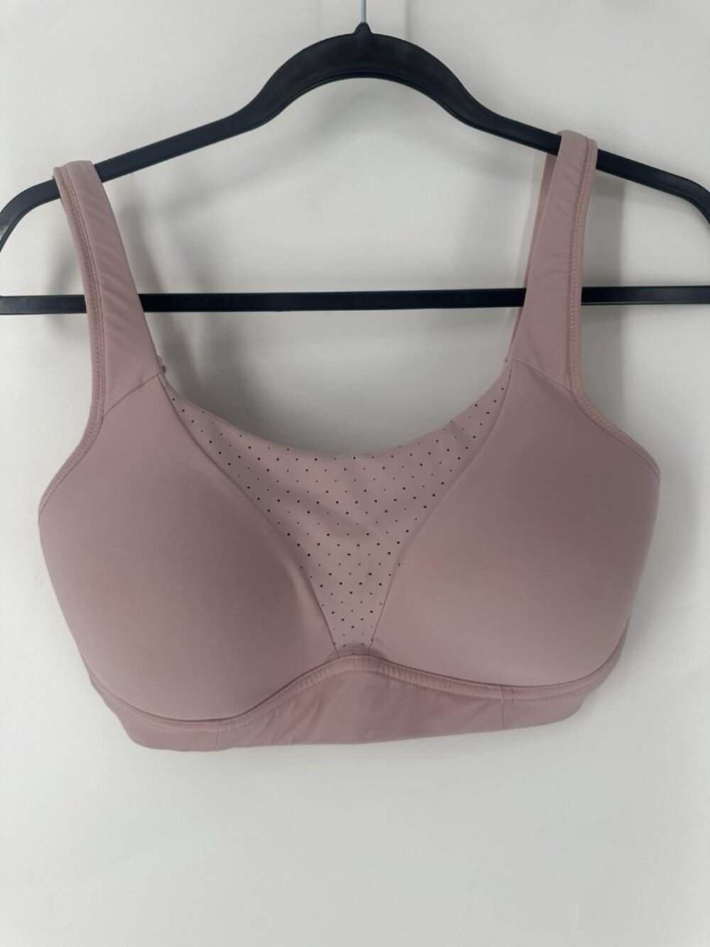 Lululemon Run Times Bra 34DDD Dusty Rose High Support Running EUC